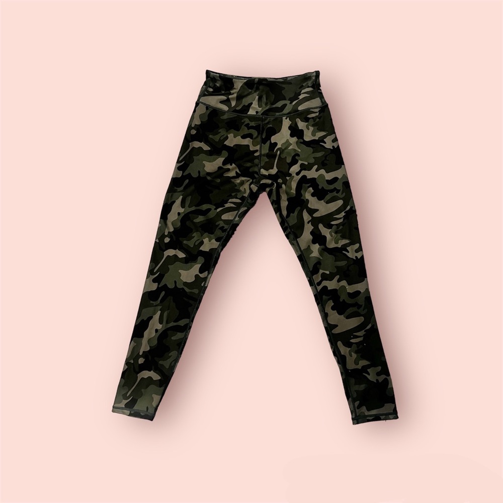 Green Camo leggings